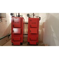 Монтаж промышленных котлов